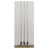 3 Nebco Slingshot Fishing Rods & Reels