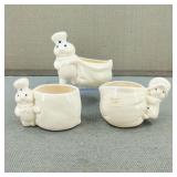 1988-Ceramic Pillsbury Doughboy Planters?