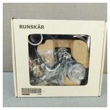 NIB-IKEA RUNSKAR Chrome Bathroom Faucet