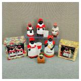 VTG - Black Americana Fine Porcelain & More