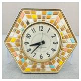 1950s/60s GE Mosaic Tile Wall Clock