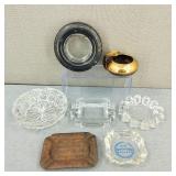 (7) Vintage Ashtrays