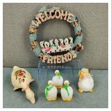 VTG-Ribbon Geese Decor-Artistic Gifts/Ron Gordon +