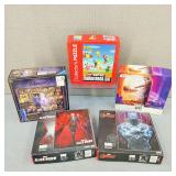 New & Used Disney Marvel & Nintendo Puzzles