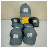 7-Corner Stone-Black Patriotic Snapback Hats