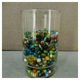 Large Vase with Marbels