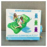 New Swimline Purple Gummy Bear Float
