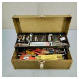 Balkamp Toolbox with Hand Tools Drill Bits & More