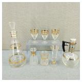 MCM Crystal Decanter & More