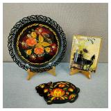 Bubble Glass Reverse Paintings & Tole Paintings