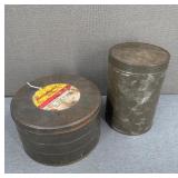 VTG-Datagraphix Microfilm & Coffee Tin Canisters
