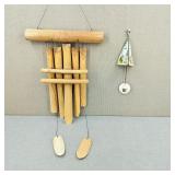 VTG-Signed H/P Toleware & Bamboo Wood Chimes
