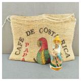 1969 Old Cabin Still "Hillbilly" Whiskey Decanter+