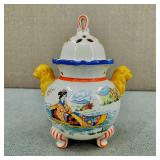 VTG-H/P Japanese Ceramic Urn-Smoke Eater Lamp