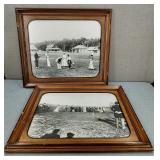 Framed Vintage Historical Golf Photo Prints