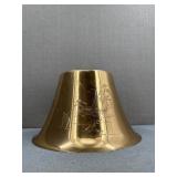 VTG-Solid Brass Asian Etched Motif Lamp Shade