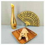 MCM-Home Decor-Burwood Products Plastic Wall Fan +