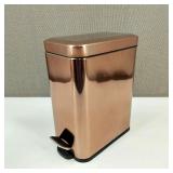 New Rose Gold Small Garbage Can