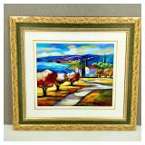 Slava Brodinsky "Ocean View" Serigraph