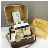 VTG White Super Lock Sewing Machine 734/734D