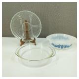 VTG Pyrex Cake Pan & Glasbake