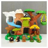 Vintage Fisher Price Safari Playset & Animals