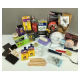 Handyman Lot Molly Bolts Paint Brushes & More