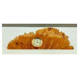 Charles Ekyan Burlwood Small Mantle Clock