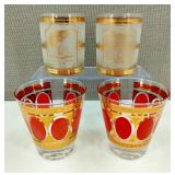 MCM Fred Press & Culver Alaska High Ball Glasses