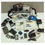 Cannon Phillips Nikon Vivitar Polaroid Lot