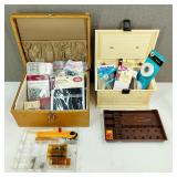 Vintage Sewing Boxes & Sewing Supplies