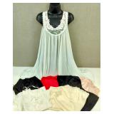 Vintage Polyester Slips & Night Wear