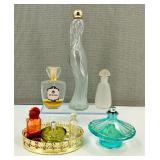VTG/Current Perfume Bottles & Mini Vanity Tray