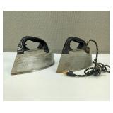 VTG Heavy-Duty Cast Iron Irons Steemco Plus