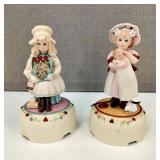 VTG Shannon & Cara Music Boxes by Jan Hagara