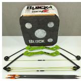 Youth Block Archery Target Kids Valiant Bows +