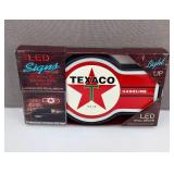 Texaco LED 17" Marquee Garage Sign