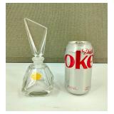 W. Germany 24% Lead Crystal Perfume Bottle
