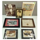 VTG/Antique Framed/Unframed Ephemera