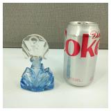 VTG Blue Czech Art Nouveau Perfume Bottle