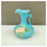 Antique Weller Signed Rose Hudson Blue? Vase