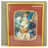 VTG Floral Print by Gerard Van Spaendonck