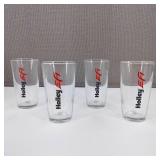 Holley Efi Engine Performance Beer Glases Set of 4
