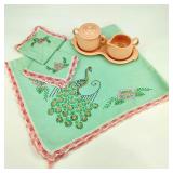 VIntage Pink Fiesta Ware Sugar & Creamer Plus