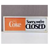 Vintage Coke Open/Closed Sign