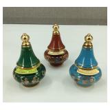 3 Vintage Bardaco Paris Perfume Bottes