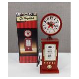 2021 Texaco Gas Pump Clock
