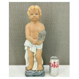 Large Vintage Cherub? Ceramic Statue