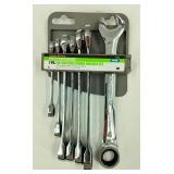 Pittsburgh 7PC. Ratcheting Combo Wrench Set