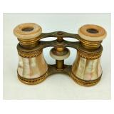 Antique Lemaire Paris Opera Glasses-Brass w/ MOP